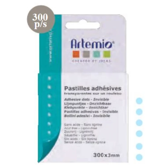 Αυτοκόλλητα dots 3mm 300τεμ