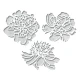  Sizzix Thinlits Die Set Cutout Blossoms by Tim Holtz 3τεμ