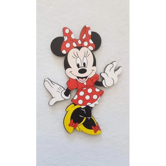Minnie #1 εκτύπωση σε ξύλο