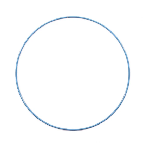 Μεταλλικό στεφάνι μπλε 25cm 3mm