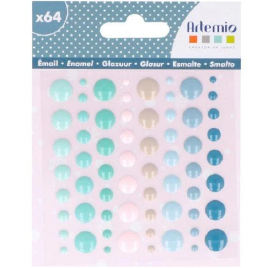 Points Αυτοκόλλητες Pastel My Little Xmas 64τεμ
