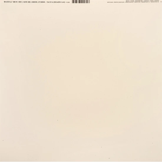 Xαρτόνι Bazzill 30cmx30cm 216g WhiteSands