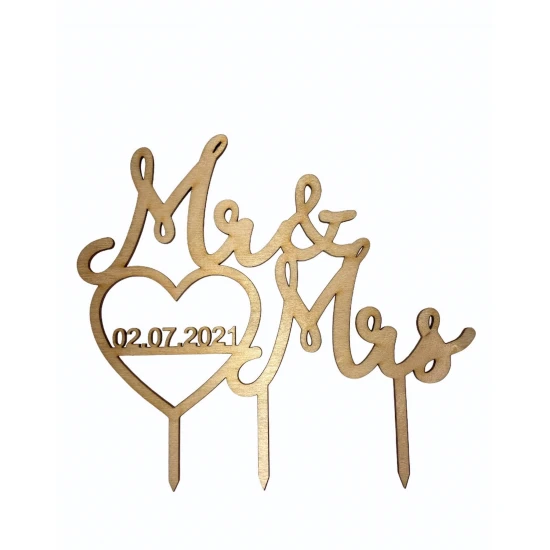 Cake Topper #7 18 εκ. μήκος