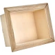 Ξύλινο κουτί με βάθος και παράθυρο 23.5 x 28.5 x 14cm