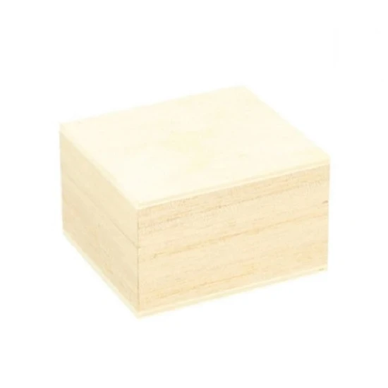 Ξύλινο κουτί για δαχτυλίδι  5.1x4.7x3.2cm