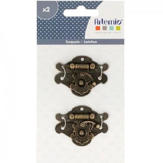Μεταλλικός σύρτης 50x40mm 2τεμ