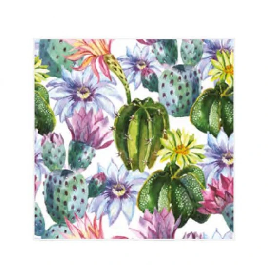 Χαρτοπετσέτα decoupage 33x33cm Exotic Flowers