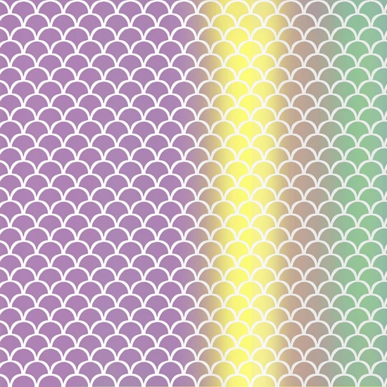 Cricut Premium Vinyl™ Mermaid 4φύλλα 30.5cm x 30.5cm