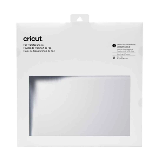 Foil Transfer Sheets, Silver 8τεμάχια
