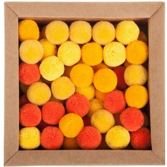 Πομ πομ 20mm 60 τεμάχια - Sunrise Soft Merino Wool