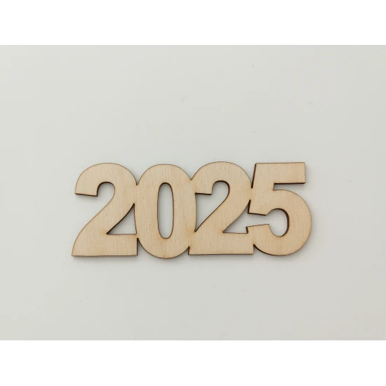 2025 Ξύλινο 12cm Κρεμαστό
