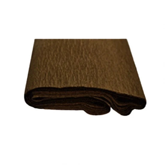 CREPE PAPER 50 x 250cm, 32gr - DARK BROWN