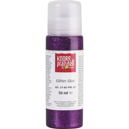 Κόλλα Glitter Knorr Prandell Μωβ 50ml