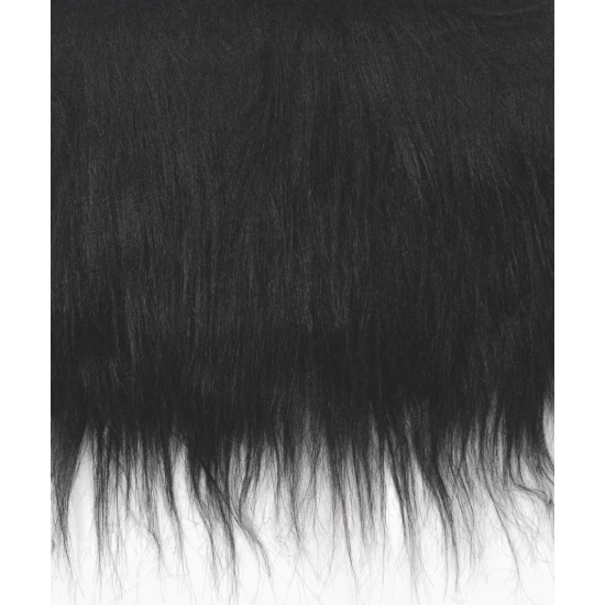 Γούνα Long Hair Plush 20x35cm μαύρο