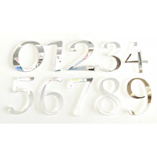 Plexiglass Mirror Αριθμοί