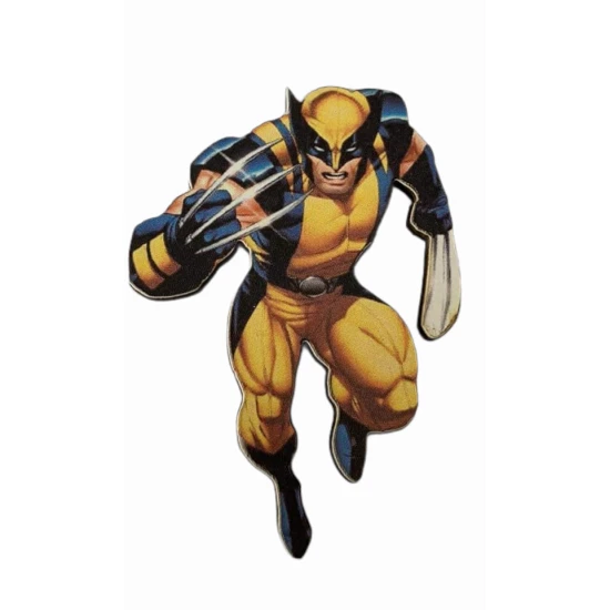 Wolverine εκτύπωση σε ξύλο