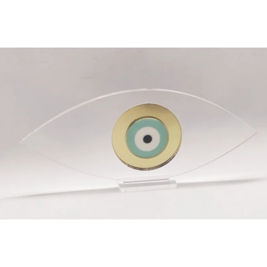 Plexiglass γούρι μάτι με βάση 14εκ