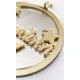 Double Plexiglass Μπάλα Με Όνομα Silver - Gold