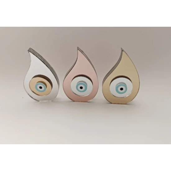 Plexiglass Γούρι Σταγόνα 10cm, Πάχος 1cm #2  