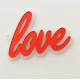 Μπρελόκ Love