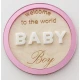 Διακοσμητικο Κοπτικο Ξύλο &amp; Plexiglass Baby , 14 Cm #2