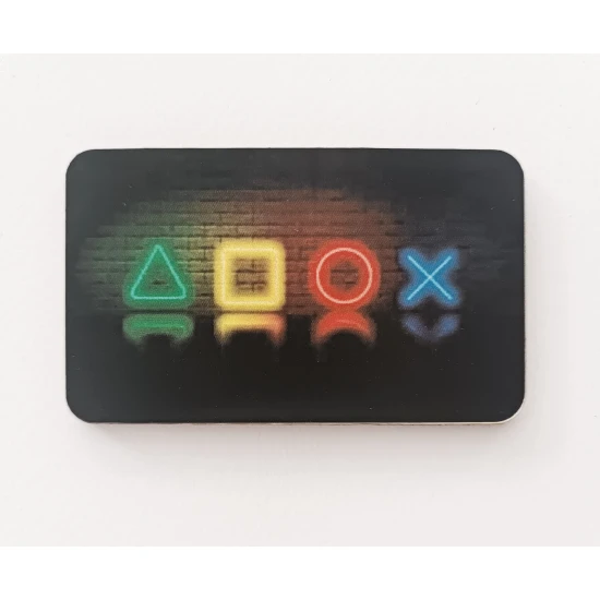 Ξύλινο διακοσμητικό Playstation
