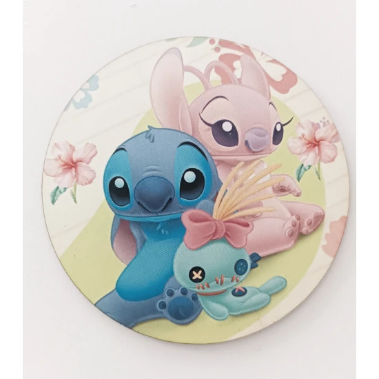 Ξύλινο διακοσμητικό Stitch #3
