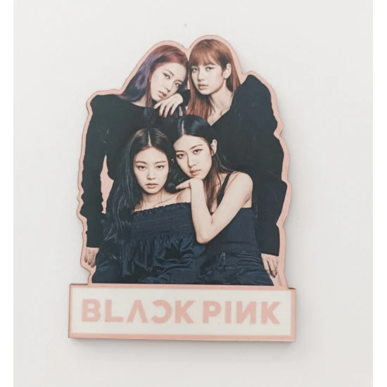 Ξύλινο διακοσμητικό black Pink #2