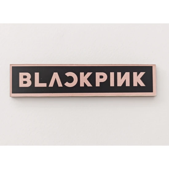 Ξύλινο διακοσμητικό black Pink #4