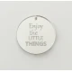 Plexiglass διακοσμητικο Enjoy the little things