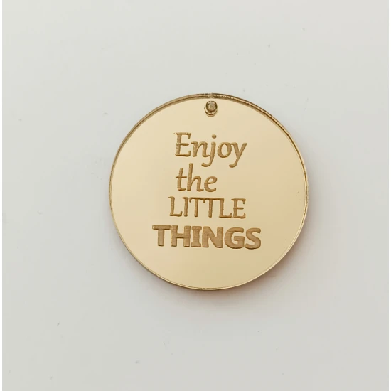 Plexiglass διακοσμητικο Enjoy the little things
