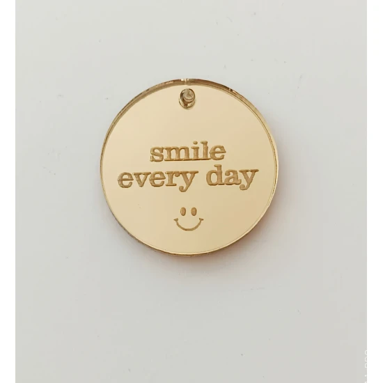 Plexiglass διακοσμητικο Smile every day