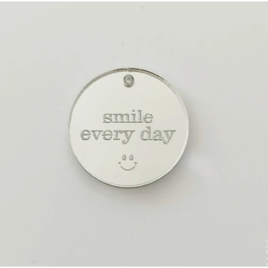 Plexiglass διακοσμητικο Smile every day