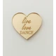 Plexiglass διακοσμητικο Live Love Dance  