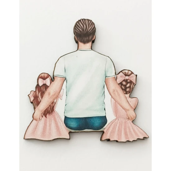 Ξύλινο διακοσμητικό Family  #12