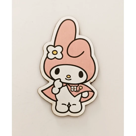 Ξύλινο διακοσμητικό Hello Kitty #5