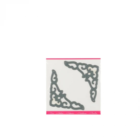 Die cut διακοσμητικές γωνίες 5.6 x 6cm