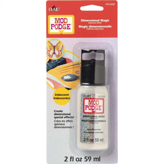 Mod Podge • Dimensional magic glitter 59ml ασημί