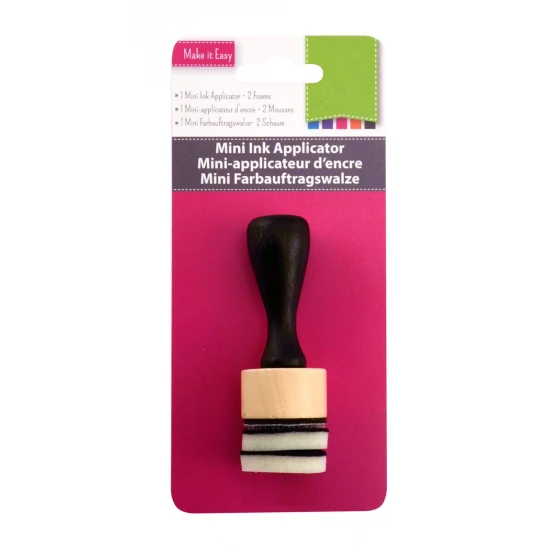 Mini ink blending tool and foams