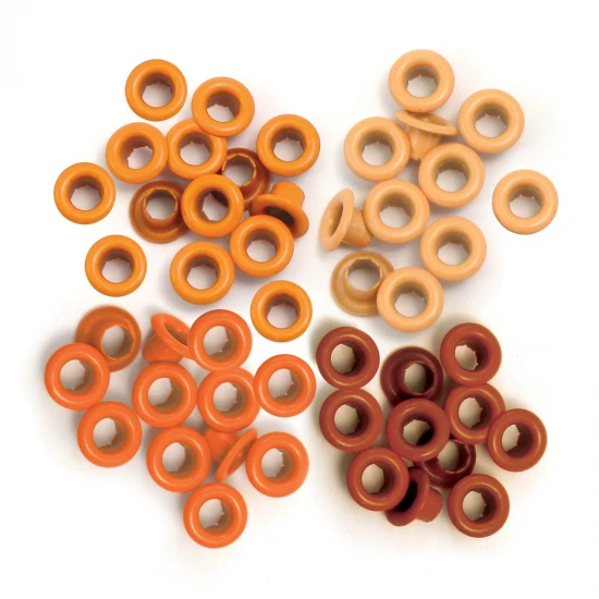 We R Memory Keepers standard eyelets 60τεμ Orange