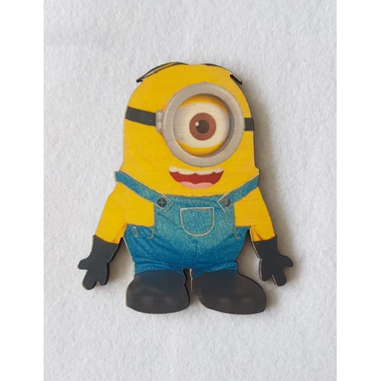 Minion #7 εκτύπωση σε ξύλο