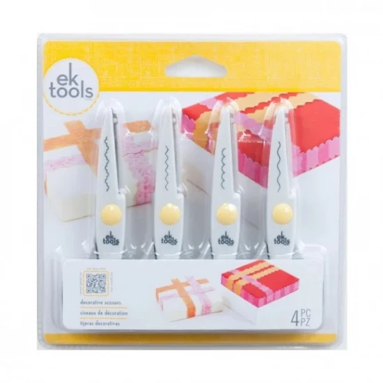 EK tools • Ψαλίδια με σχέδια 4τεμ