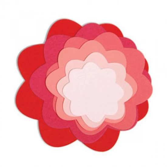 Sizzix Framelits Die Set- Flowers - 7τεμ