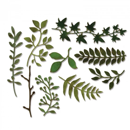 Garden Greens by Tim Holtz- Sizzix 
