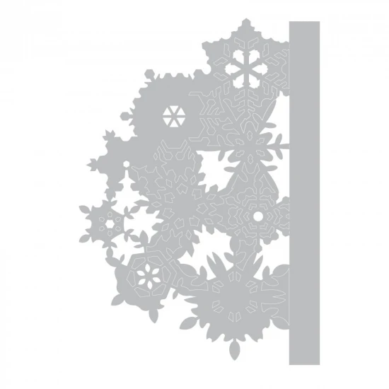 Thinlits Die - Snowflake Card - Sizzix