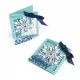 Thinlits Die Set 8PK - Tri-fold Card, Snowflake - Sizzix