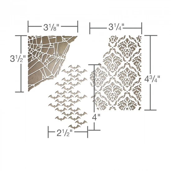 Thinlits Die Set 3PK - Mixed Media Halloween - Sizzix