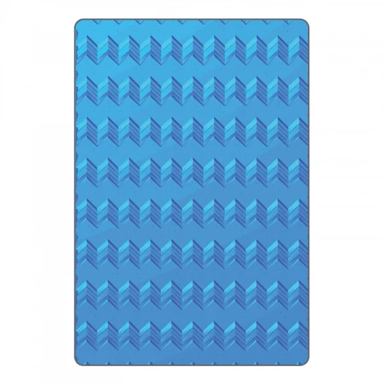 3-D Geometric Chevrons 