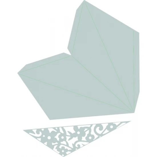Thinlits Die Set 2τεμ - Scandi Star-Sizzix