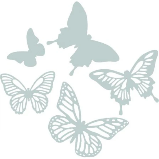 Sizzix Thinlits Die Set 5τεμ - Butterflies